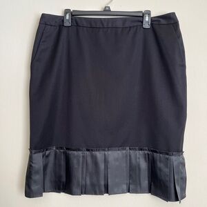 Simply Vera Vera Wang Black Pencil Skirt